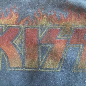 KISS T-shirt, 2022, KISS Army Logo, Blue, Size L